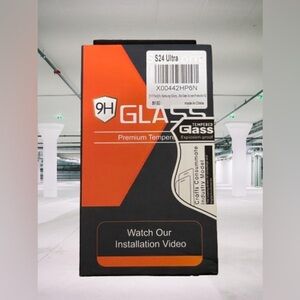 Samsung S24 Ultra 3pk 9H Tempered Glass Screen And 3X Camera Protectors - New